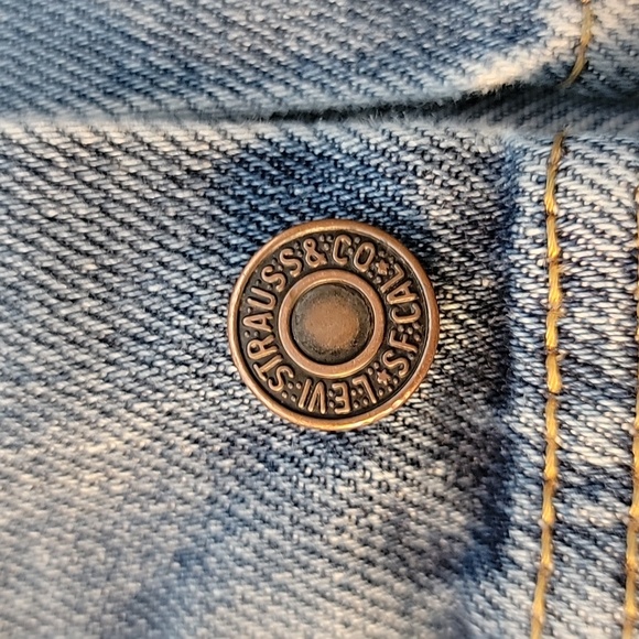 Levi's Blue Denim Jacket - Picture 5 of 11